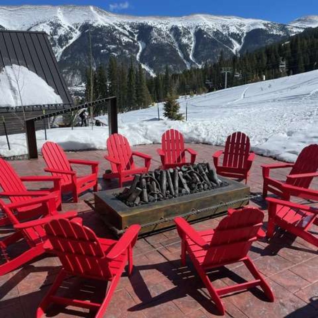 Breck Ironworks ski in